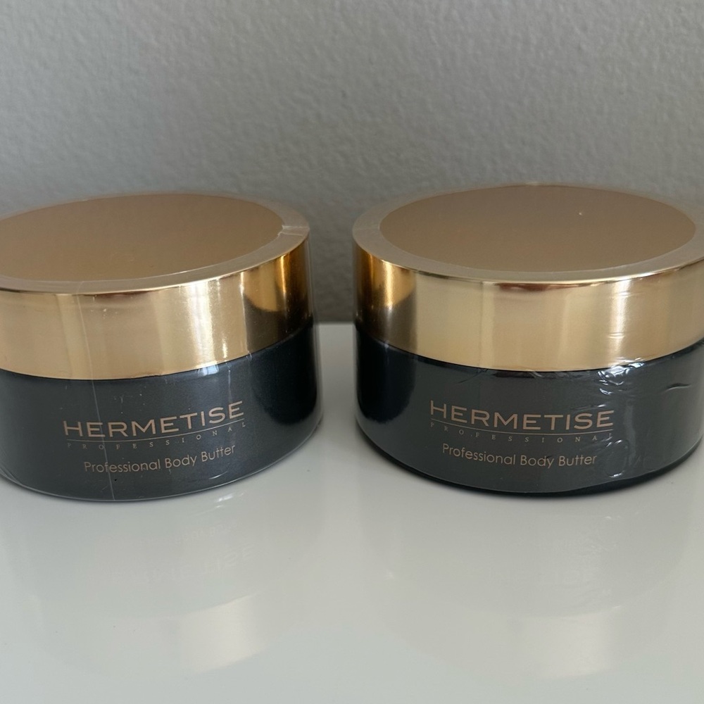 NEW Sealed Hermetise Moisturizing Body Butter Bundle of 2